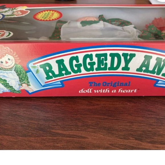 Rare Vintage 1988 Original Christmas Raggedy Ann - Picture 4 of 4